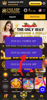 PHLVIP Casino Download iOS App 2